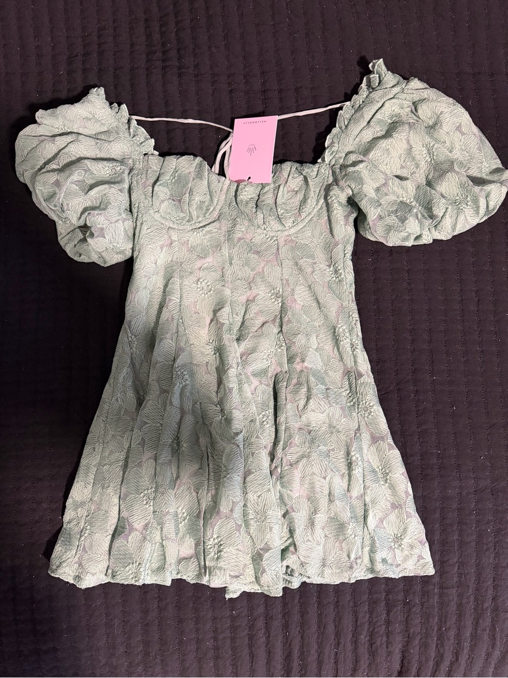 Hello Molly Style Mission Mesh Mini Dress